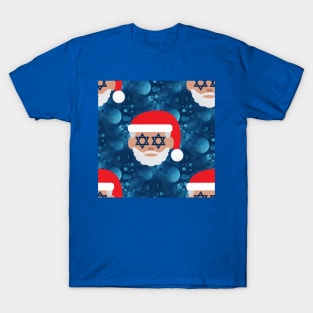 hanukkah christmukkah santa claus emoji T-Shirt